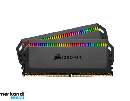 Корсар Домінатор Платиновий RGB DDR4 3200 МГц 16 ГБ 2x8GB CMT16GX4M2C3200C16