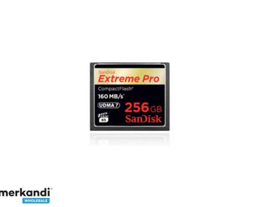 Sandisk CF 256 GB EXTREME Pro 160 MB / s v maloobchode SDCFXPS-256G-X46