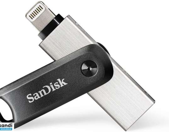SanDisk USB Flash Drive Go 64 GB-os iXpand kiskereskedelmi SDIX60N-064G-GN6NN
