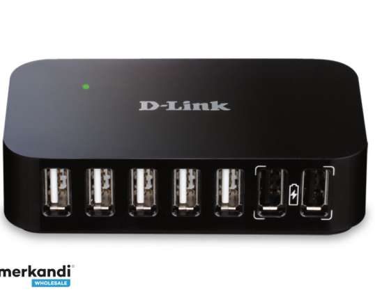 D-Link USB Hub 7 Bağlantı Noktalı USB 2.0 DUB-H7 / E