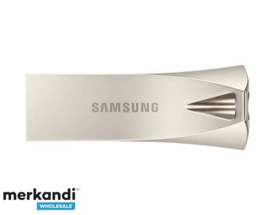 Samsung USB flash sürücü BAR Plus 64GB Şampanya Gümüş MUF-64BE3 / APC
