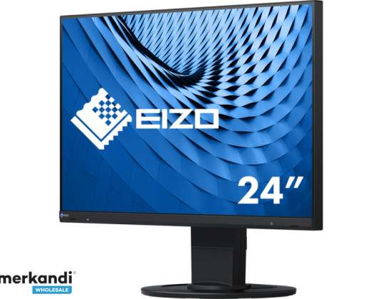 EIZO 60.5cm (23,8)16:09 DVI+HDMI+DP+USB IPS bl. EV2460-BK
