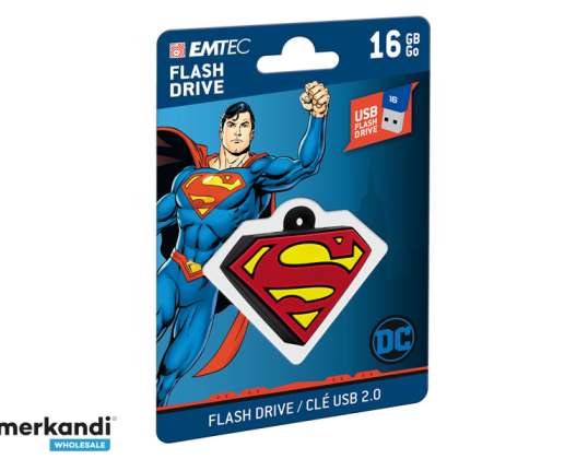 Pamięć USB FlashDrive 16GB EMTEC DC Comics Collector SUPERMAN