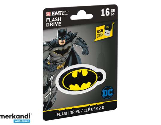 USB FlashDrive 16GB EMTEC DC koomiksite koguja BATMAN