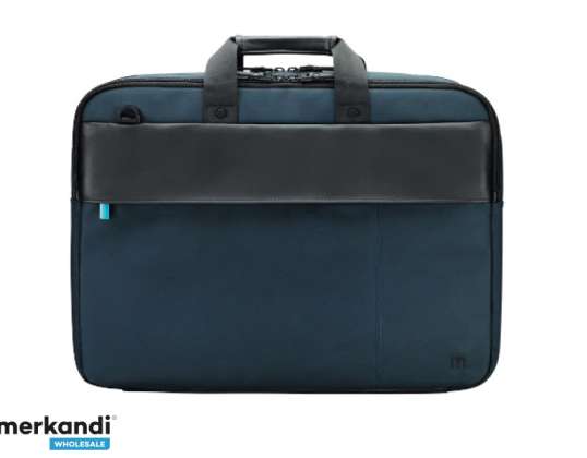Mobilis Executive 3 - briefcase - 35.6 cm (14 inch) - shoulder strap - 615 g - black - blue 005032