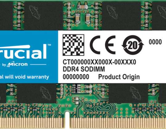 Важнейший SO-DIMM DDR4 3200 8 ГБ Критический CT8G4SFRA32A
