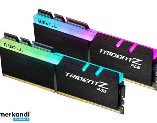 KIT DDR4 32 Go 2x16 Go PC 3200 G. Skill TridentZ RGB F4-3200C16D-32GTZR