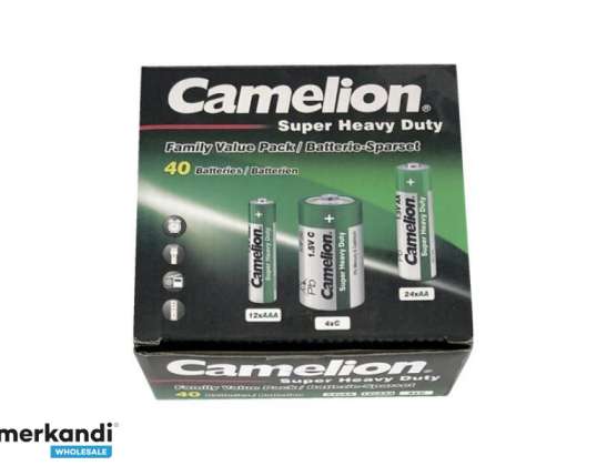 Batterie Camelion Super Heavy Duty FPG-GB40 Caja (40 St.)