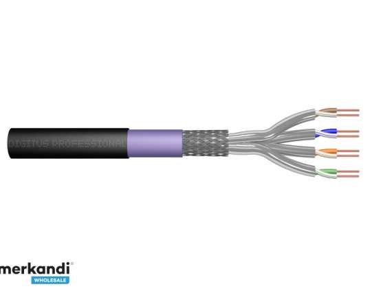 Patch cable Laying cable CAT7 S-FTP 100 m Ground cable DK-1741-VH-1-OD