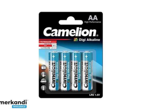 Camelion Digi Alkaline LR6 Mignon AA (4 St.) batterijen