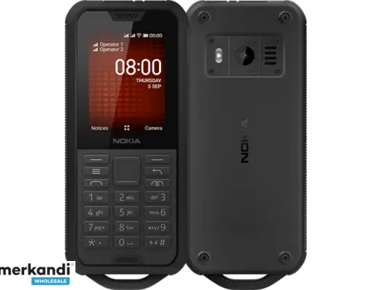 Nokia 800 Жесткий открытый мобильный телефон черный 16CNTB01A08