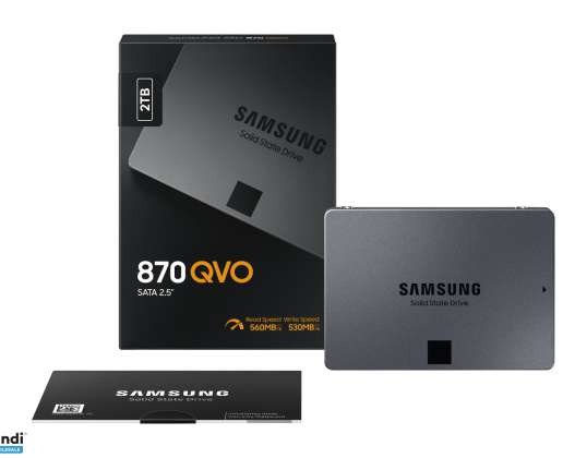 Samsung HDSSD 870 QVO Basic 2TB 2.5 Sata MZ-77Q2T0BW