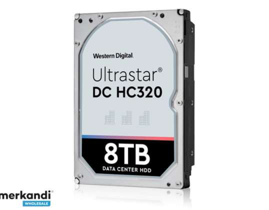 WD Ultrastar DC HC320 8TB sisäinen kiintolevy 3.5 0B36404