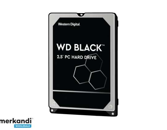WD Black Mobile 1TB sisemine kõvaketas 2.5 WD10SPSX