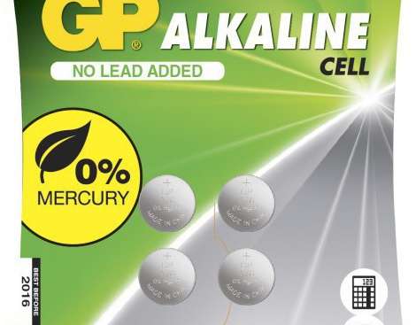 Batterij GP Alkaline AG13 (4 St.) 05076AC4