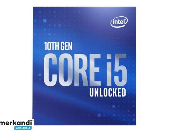Intel CPU i5-10600K 4.1 Ghz 1200 Doos Retail BX8070110600K