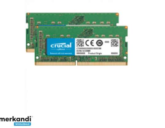 Cruciale DDR4 16GB: 2x8 B SO DIMM 260-PIN CT2K8G4S24AM