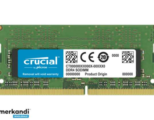 Вирішальний DDR4 64 ГБ: 2x32GB SO DIMM 260-PIN CT2K32G4SFD832A