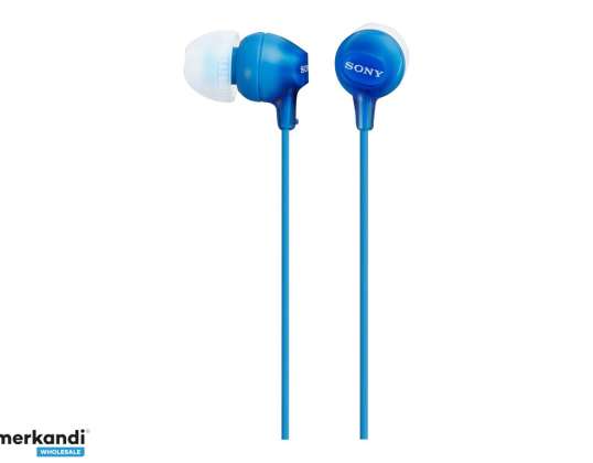 Sony MDR-EX15LPLI EX-serien øretelefoner blå MDREX15LPLI.AE