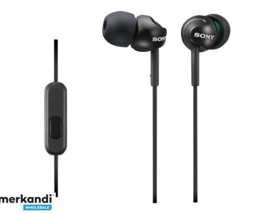 Ακουστικά Sony MDR-EX110APB με μικρόφωνο Black MDREX110APB.CE7