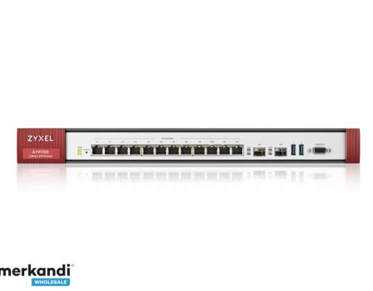 „ZyXEL Router Firewall ATP700“ inkl. 1 J. Auksinio saugumo paketas ATP700-EU0102F
