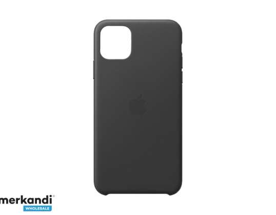 Apple iPhone 11 Pro Max Leren Case Zwart MX0E2ZM / A