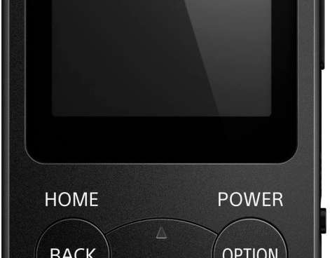 "Sony Walkman 8GB" (nuotraukų saugojimas, FM radijo funkcija) juoda - NWE394B. CEW