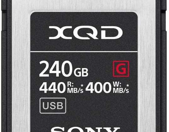 Cartão de memória Sony XQD G 240GB - QDG240F
