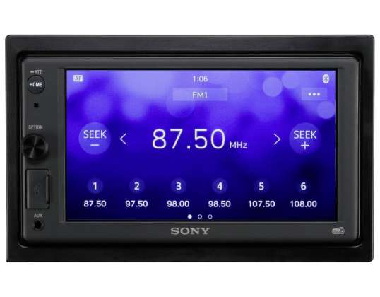 Sonyn autostereot WebLink 2.0 XAV1550D:llä. EUR