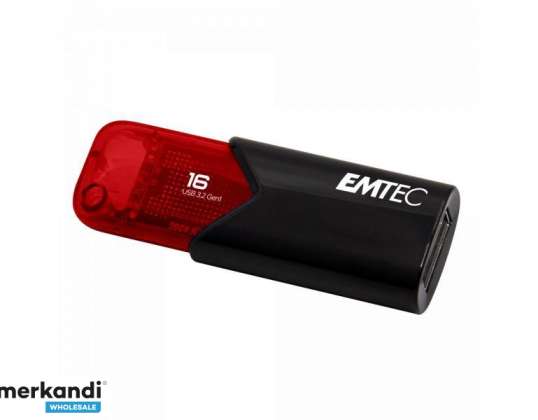 USB FlashDrive 16 GB EMTEC B110 Click Easy (Rot) USB 3.2