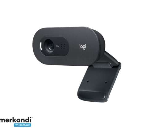 Logitech HD-Webcam C505 zwart retail 960-001364