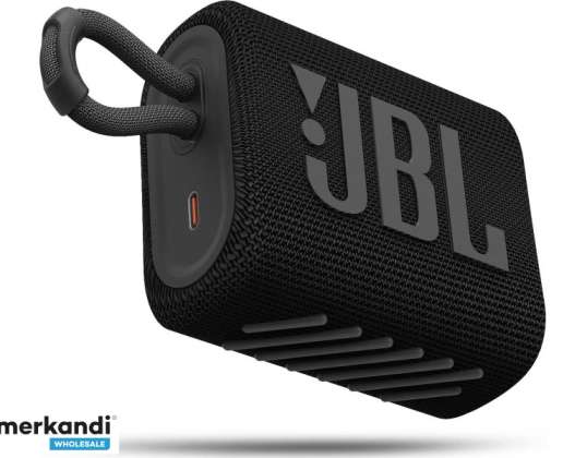 Динамік JBL GO 3 Чорний JBLGO3BLK