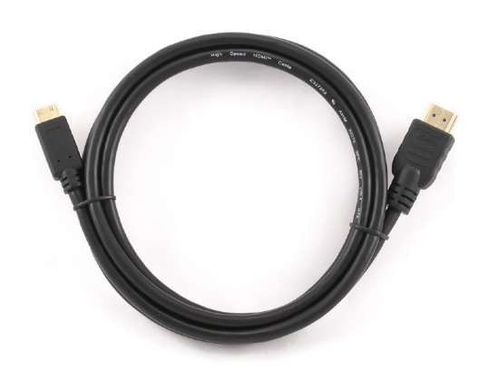 CableXpert High-Speed mini HDMI-kabel med netværksfunktion 1.8m CC-HDMI4C-6