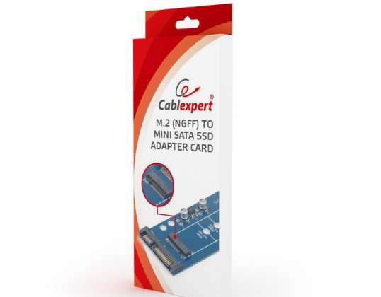 Carte adaptateur CableXpert M.2 NGFF vers Micro SATA 1.8 SSD EE18-M2S3PCB-01
