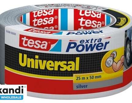 Tesa extra Power Universal PANZERBBAND 50mm/25m (argento)