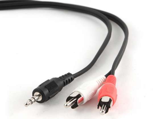 CableXpert 3.5 mm jack to 2x RCA connection 1.5 m CCA-458