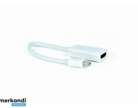 Adaptador CableXpert Mini DisplayPort-HDMI A-mDPM-HDMIF-02-W