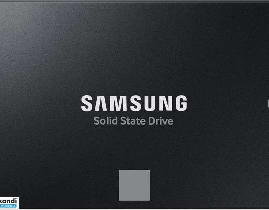 Samsung 870 EVO - 2000 GB - 2,5 ίντσες - 560 MB / s - Μαύρο MZ-77E2T0B / EU