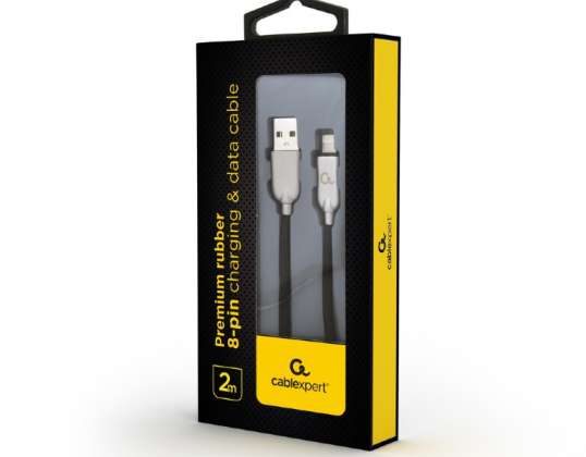 CableXpert 8-pin charging and data cable 2 m CC-USB2R-AMLM-2M
