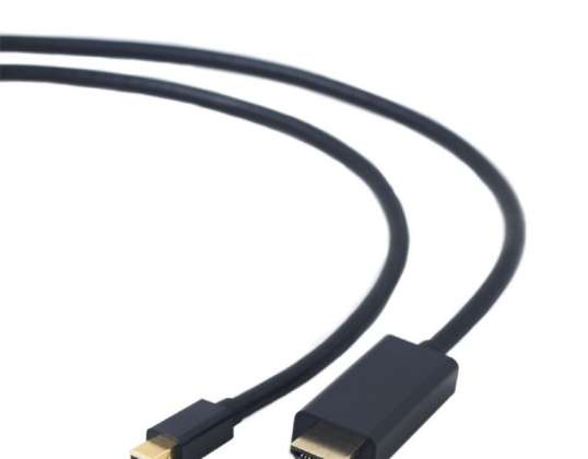CableXpert Mini DisplayPort til HDMI-adapterkabel 1,8 m CC-mDP-HDMI-6