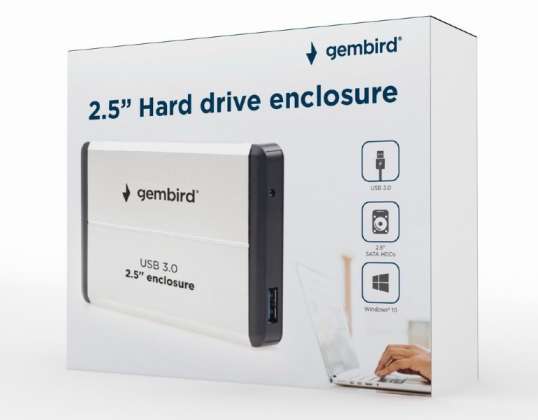 Gembird USB 3.0 2.5 Hard Disk Enclosure EE2-U3S-2-S