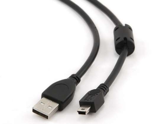 KaapeliXpert mini-USB-kaapeli 1,8 m Musta CCF-USB2-AM5P-6