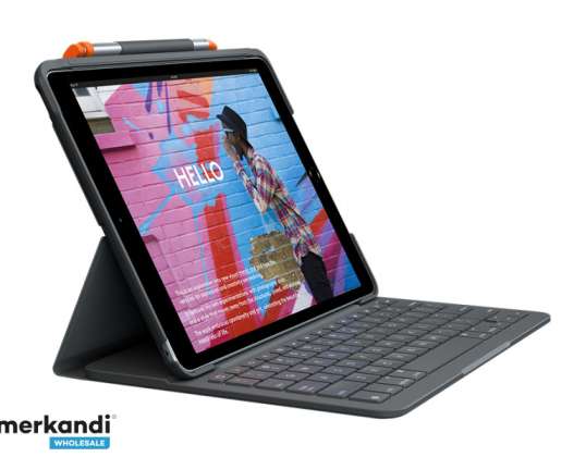 Logitech Bluetooth Slim Folio iPad 7.Gen juoda 920-009474
