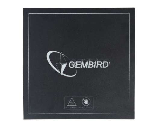 Gembird3 3D-utskriftsyta 155 x 155 mm 3DP-APS-01