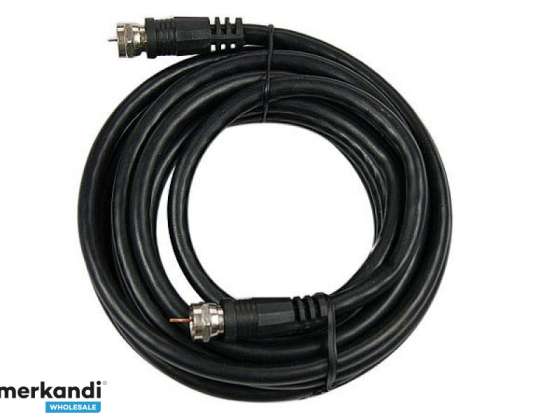 CableXpert oaxiale RG6 antennekabel met F-connector 1.5m CCV-RG6-1.5M