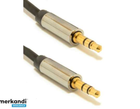 CableXpert 3.5mm Cable de audio estéreo 1m CCAP-444-1M