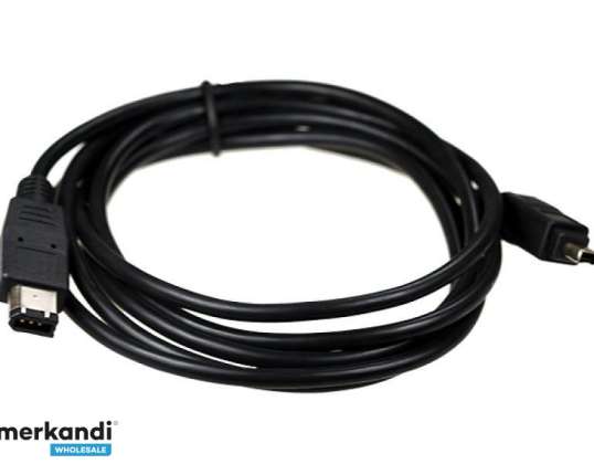 КабельXpert Firewire кабель IEEE 1394 6P/4P 3m FWP-64-10