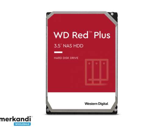 WD Red Plus 10TB 3.5 SATA 256MB - твърд диск - сериен ATA WD101EFBX