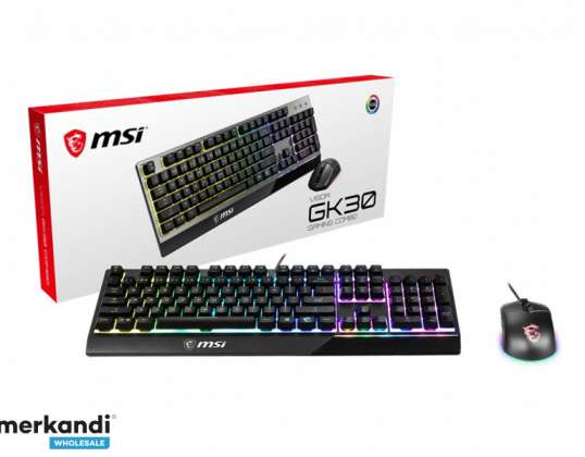 MSI Keyboard Vigor GK30 COMBO PL - GAMING | S11-04EN601-CLA