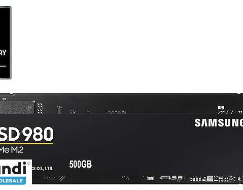 Samsung 980 - 500 Gt - M.2 - 3100 Mt/s MZ-V8V500BW